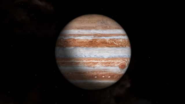 Jupiter Gas Giant Planet Space