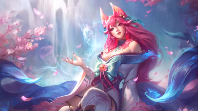 Spirit Blossom Ahri Fantasy Art