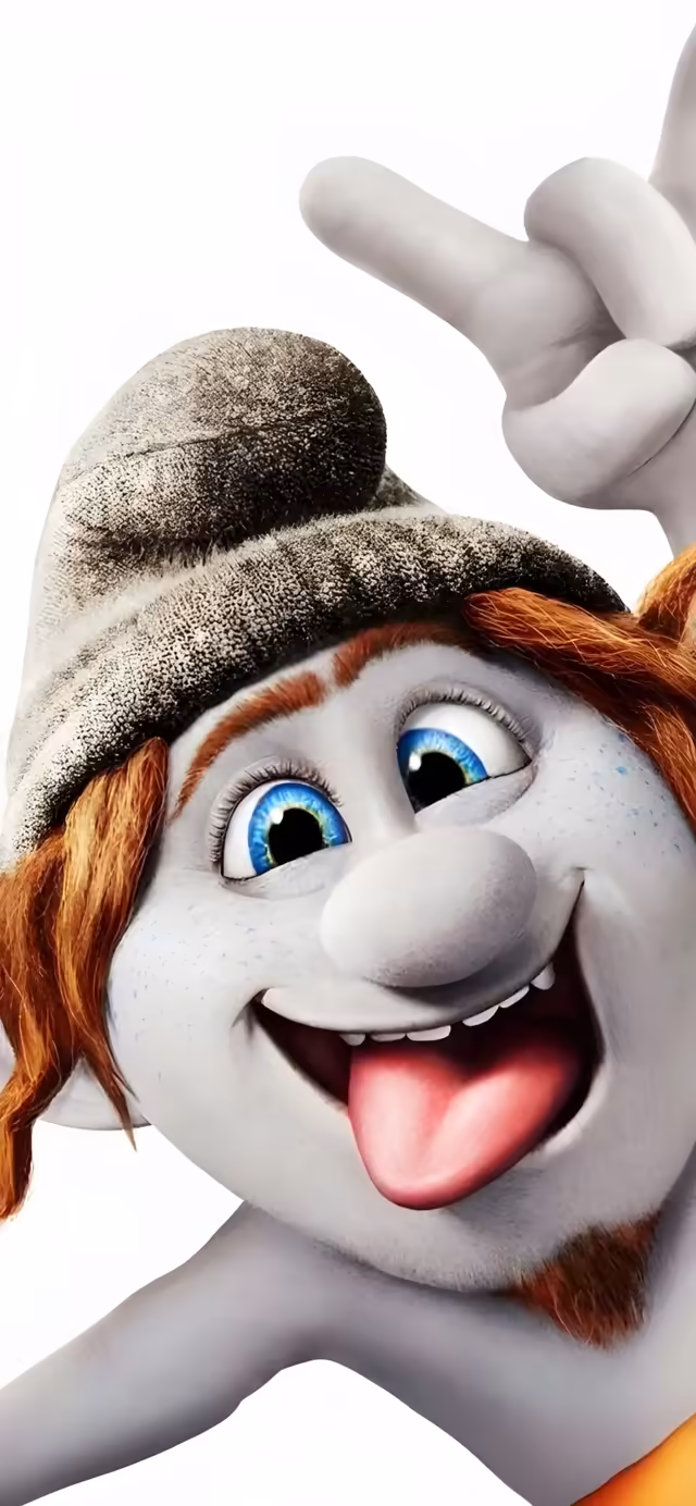 Happy Gnome With Blue Eyes Character