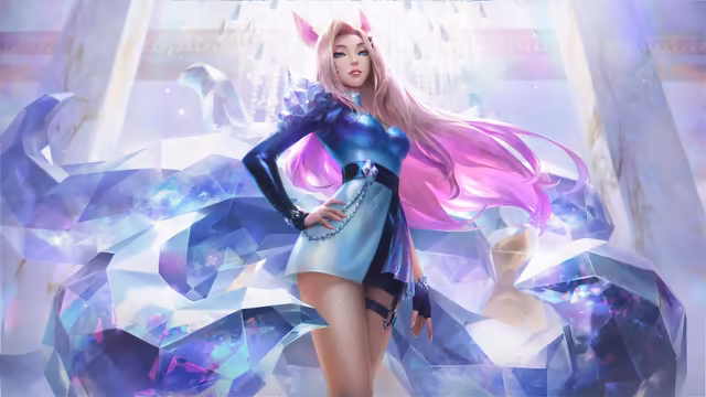 Ahri Fantasy Character Art