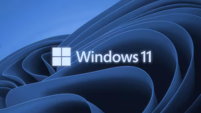windows 11 Windows Blue Flowing Waves