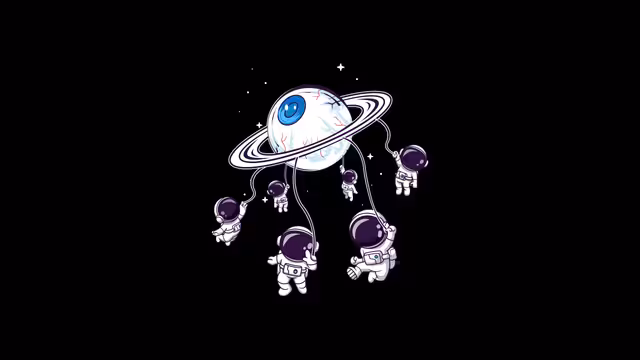 Astronauts Floating Around Planet