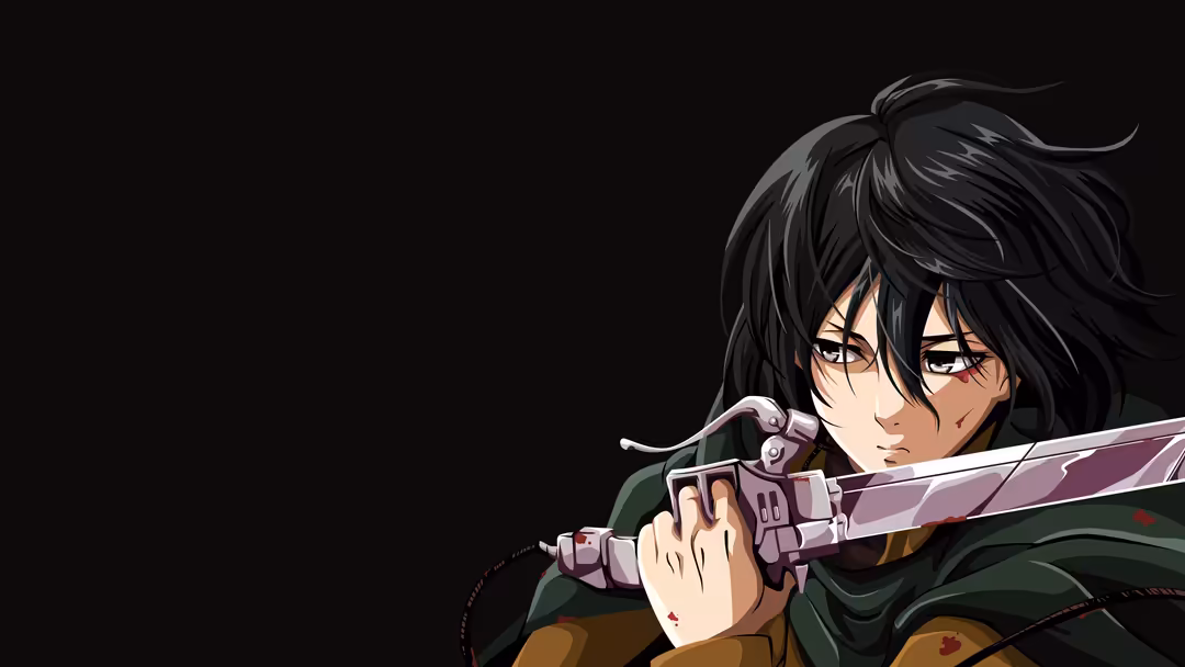 Mikasa Ackerman 3840x2160 10468 — horizontal abstract 4K wallpaper