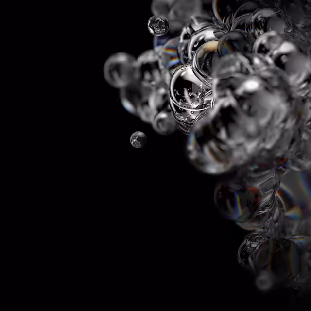 Abstract Bubbles With Prismatic Light