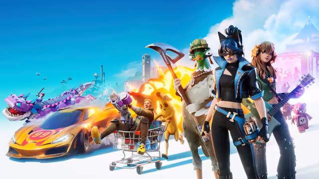 Fortnite Action Heroes Cityscape