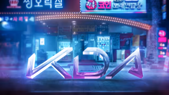 KDA Neon Cyberpunk Urban Street