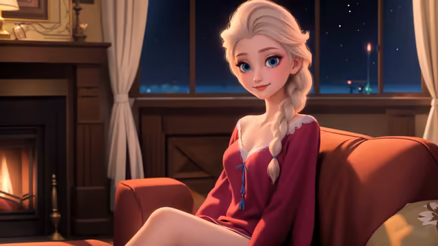 Disney Elegant Evening By Firelight
