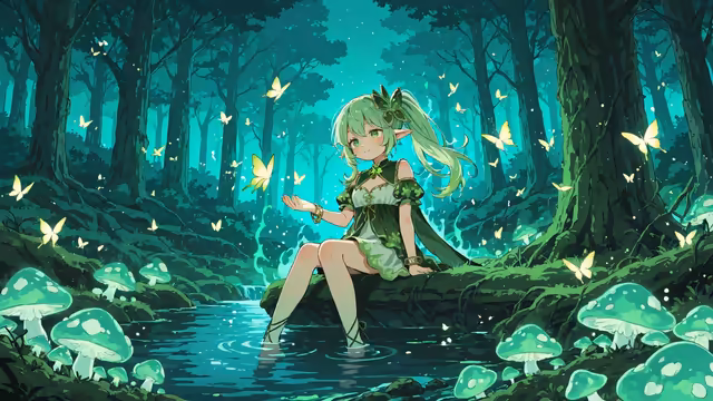 Nahida Forest Magic Butterflies