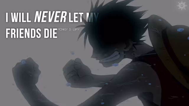 Monkey D. Luffy Determined Fist