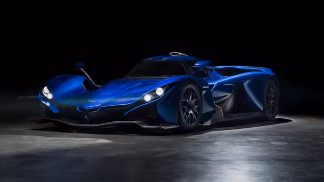 Praga Bogema Sports Car Blue