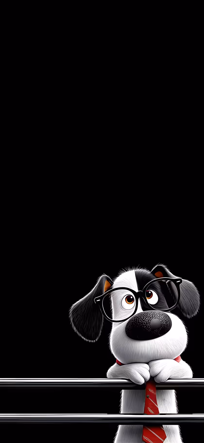 Smart Dog Wallpaper