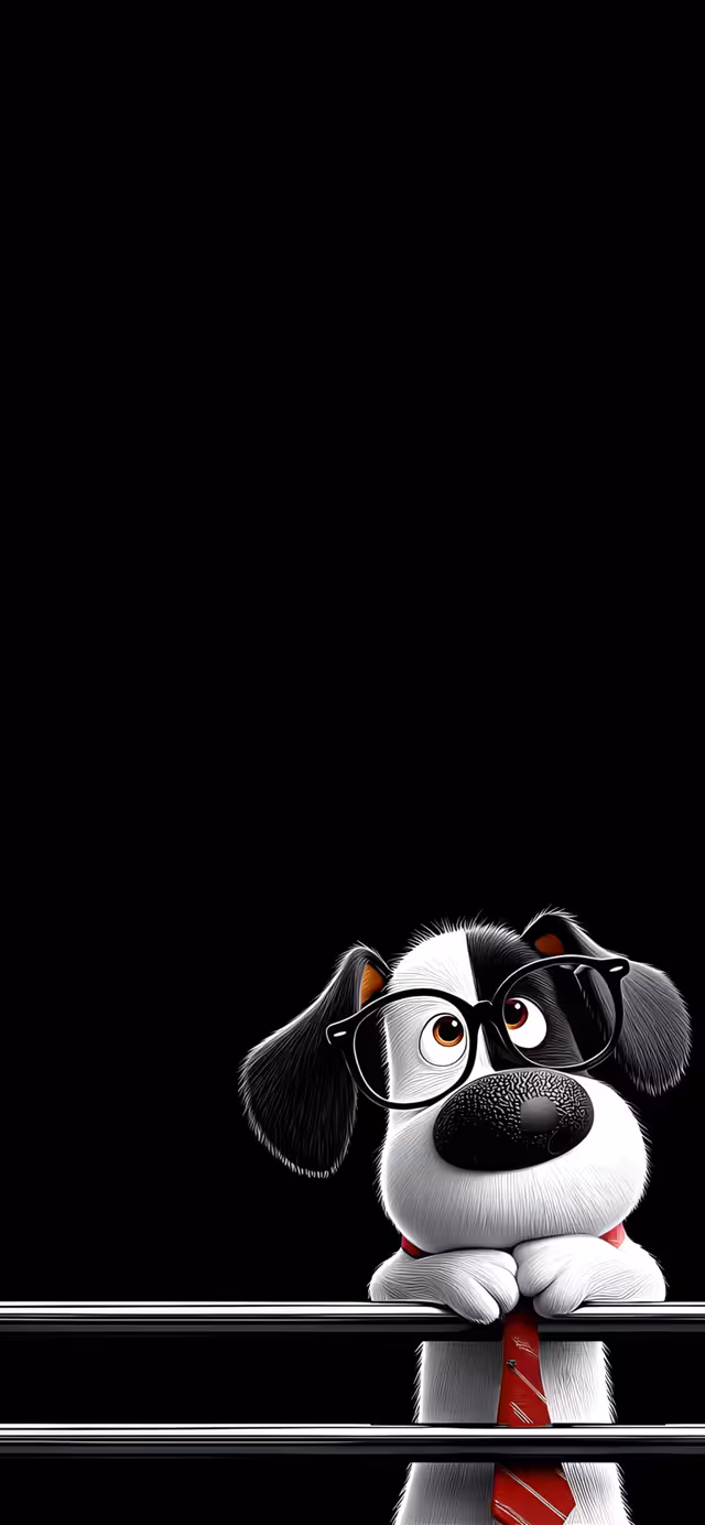 Smart Dog Wallpaper