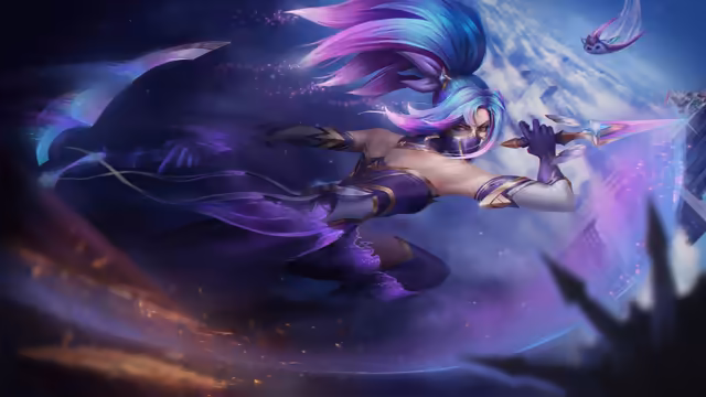 Akali Mystical Warrior Fantasy Art