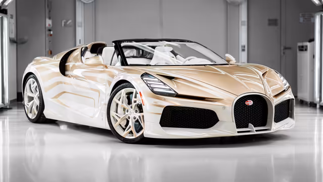 Bugatti Hypercar Luxury Convertible