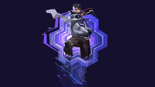 Isometric Valorant Game Character