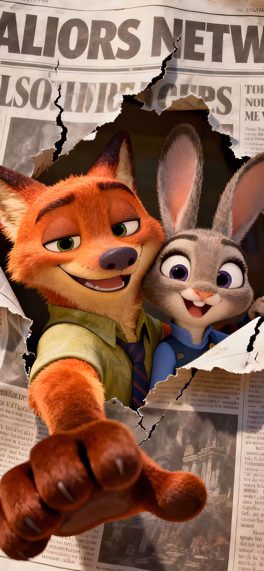 Fox and Rabbit Detective Team
