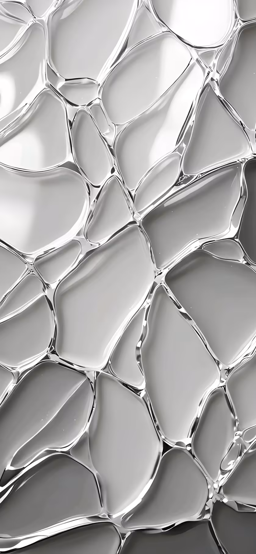 Clear Glass Bubble Pattern Texture