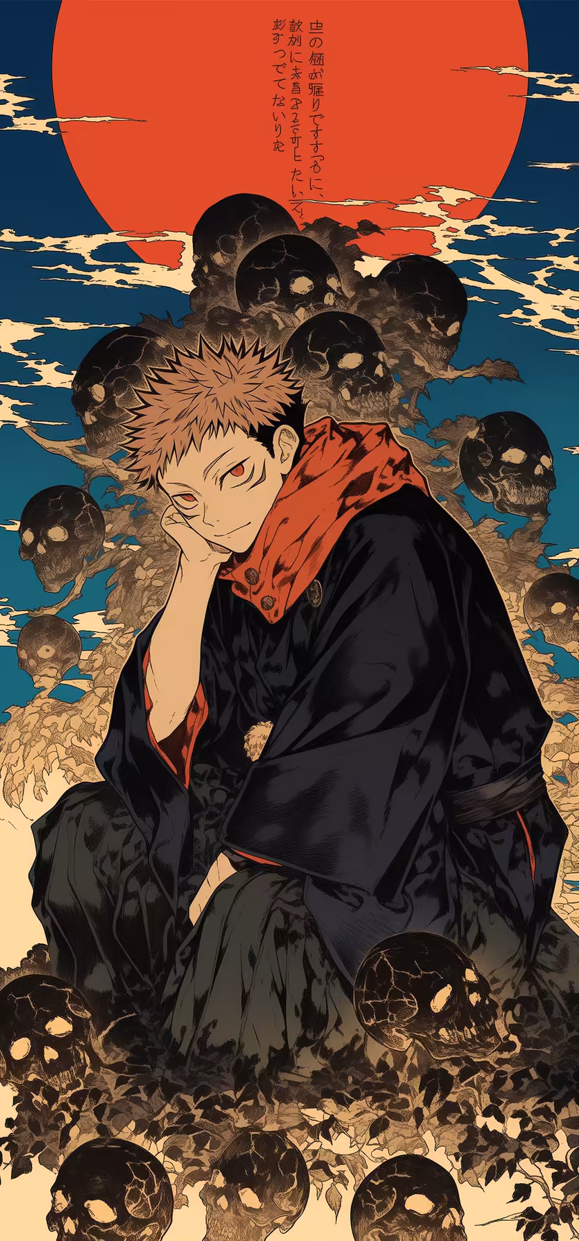 Anime Character Skulls Dark Aesthetic