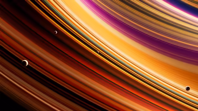 Celestial Rings and Planets