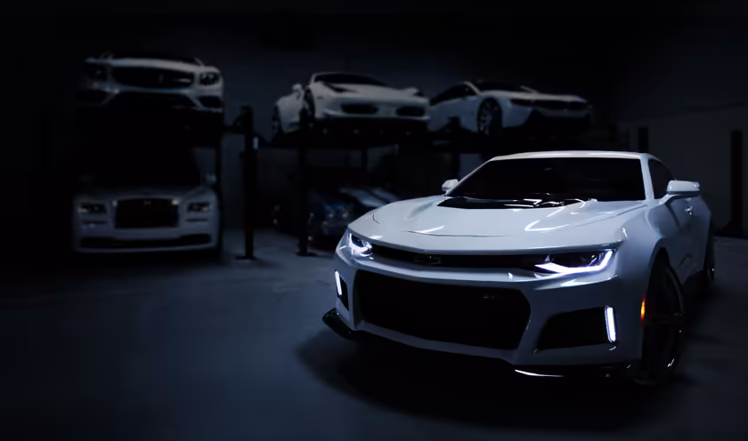 Luxury Sports Cars Showroom
