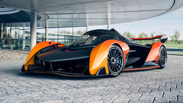 McLaren Solus GT Orange Black