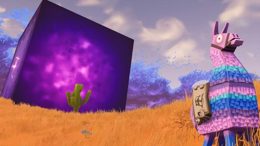 Colorful Llama Desert Landscape — horizontal fortnite Full HD wallpaper