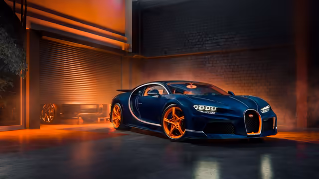 Bugatti Chiron Super Sport Neon