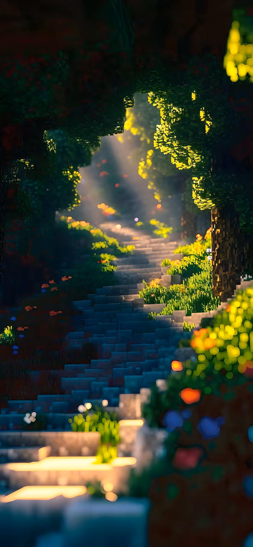 Minecraft mobile wallpaper