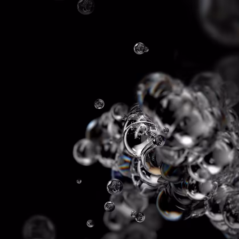 Crystalline Bubbles In Dark Space