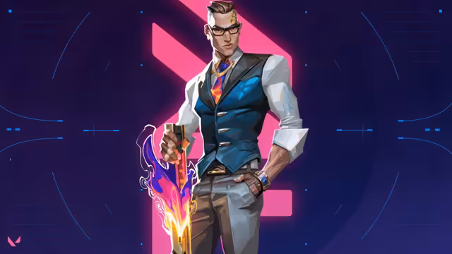 Chamber Valorant Agent Neon Style