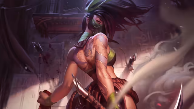 Akali Warrior Spirit Asian Fantasy