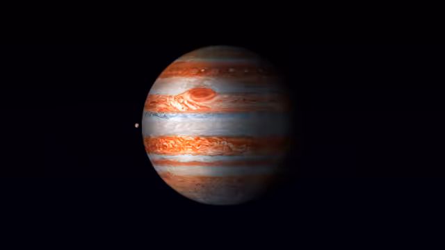 Jupiter Gas Giant Planet Space