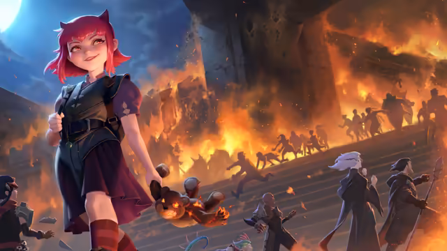 League of Legends Battle Scene