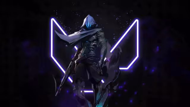 Valorant Agent Neon Combat Stance