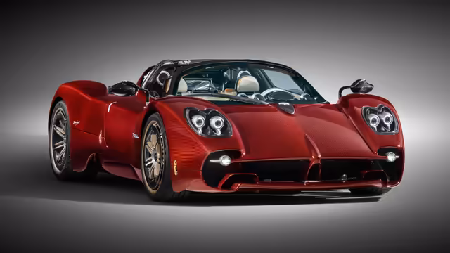 Pagani Utopia Red Supercar