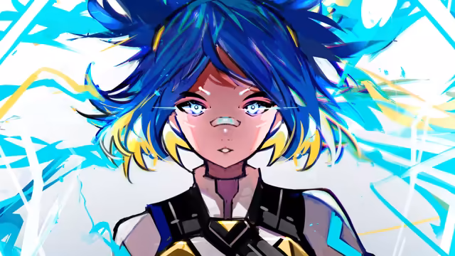 Neon Art Valorant Character