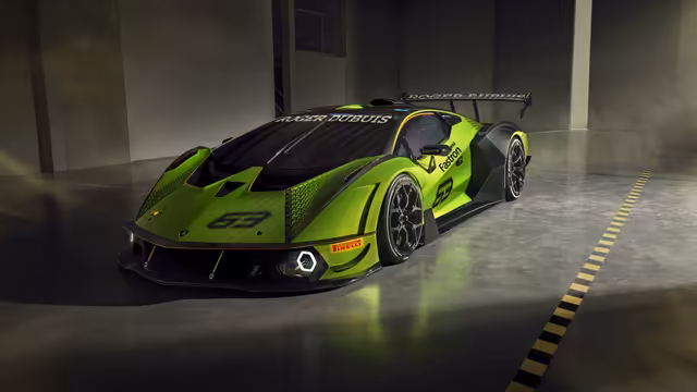 Lamborghini Essenza SCV12 Racing Green
