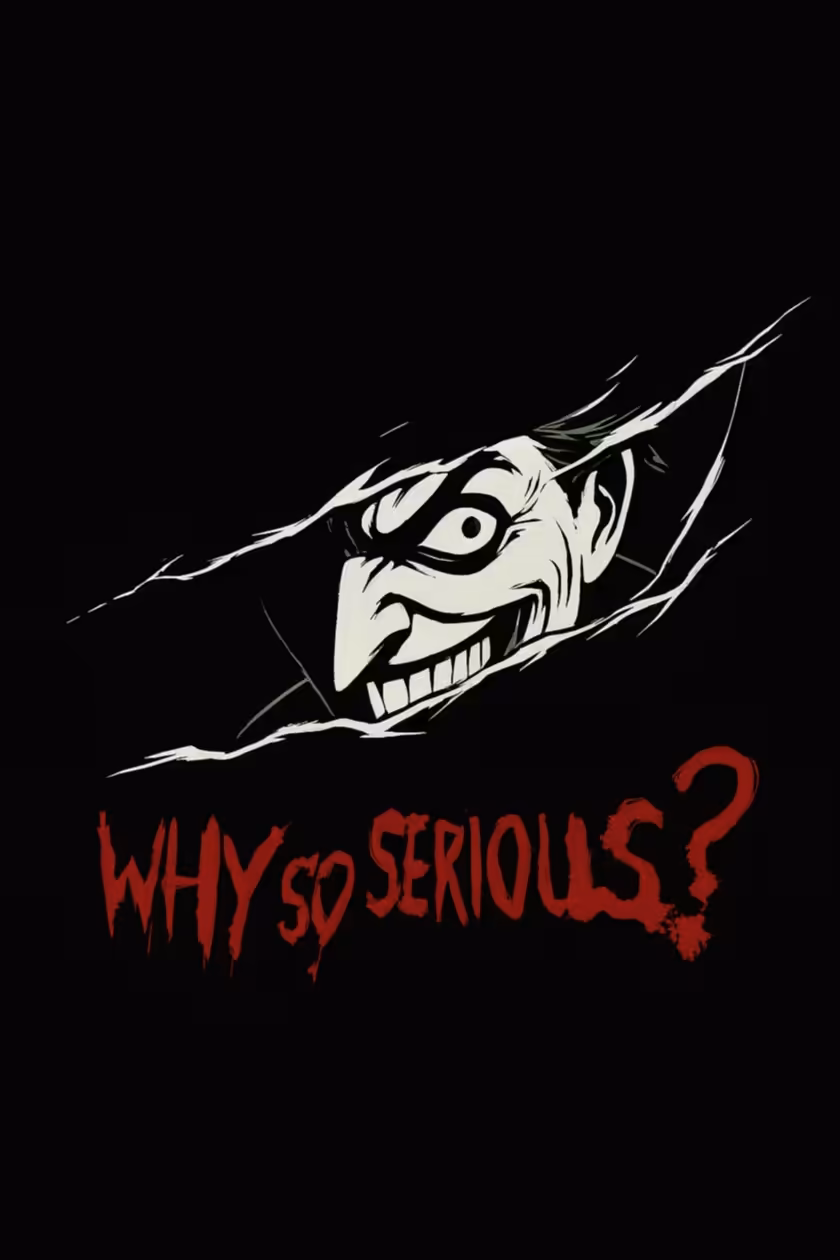 Joker Villain Intense Dark Character — vertical joker HD wallpaper