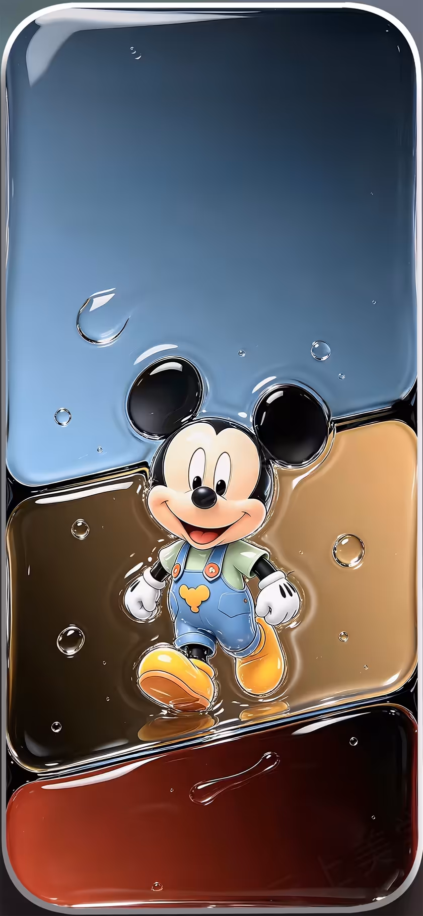 Mickey Mouse Beach Day Illustration
