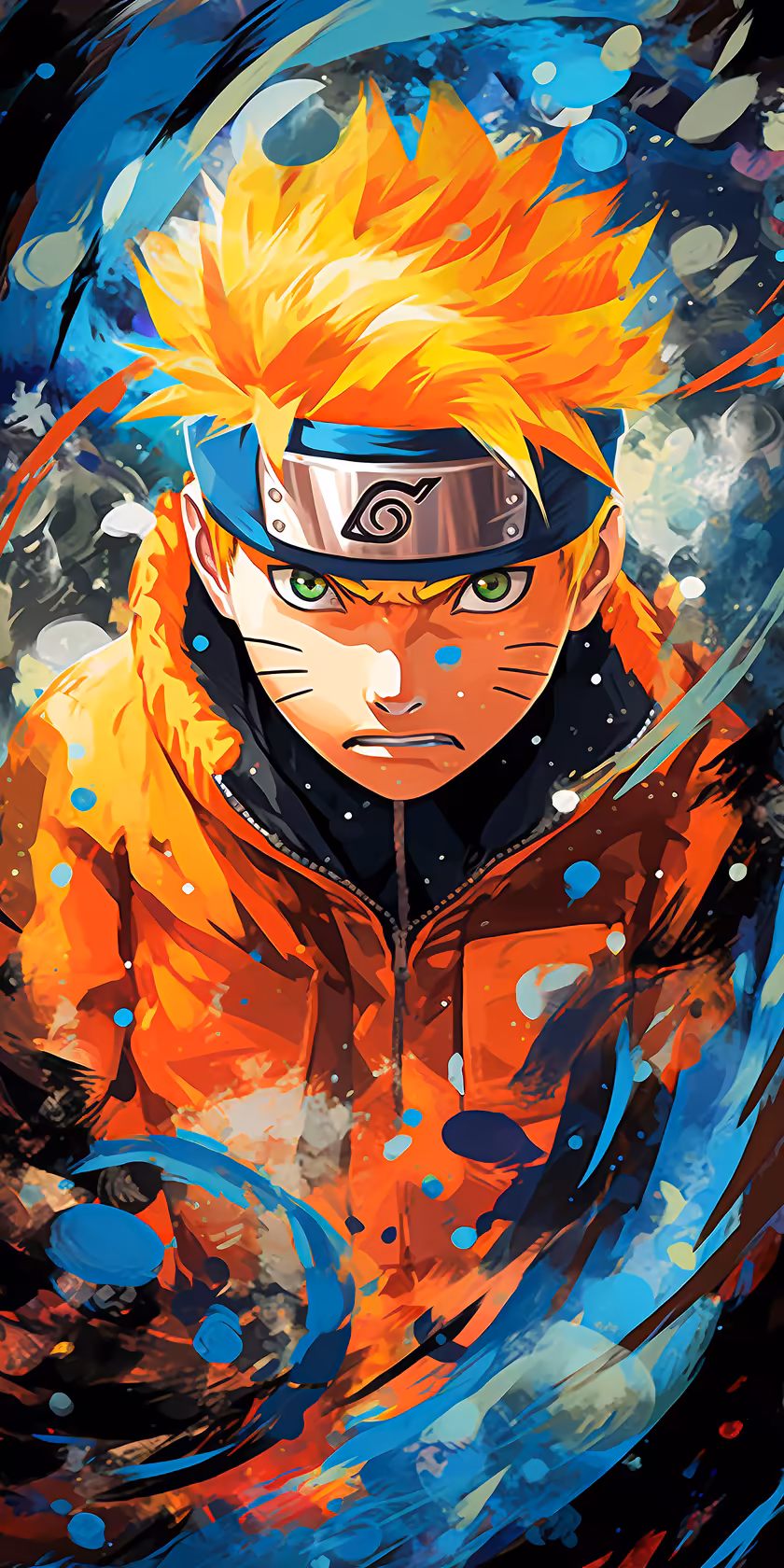 Naruto Uzumaki Blazing Chakra Power
