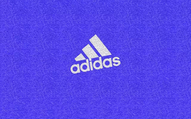 Adidas Logo Blue Textured Design