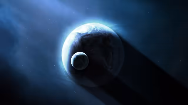 Glowing Planets in Deep Space
