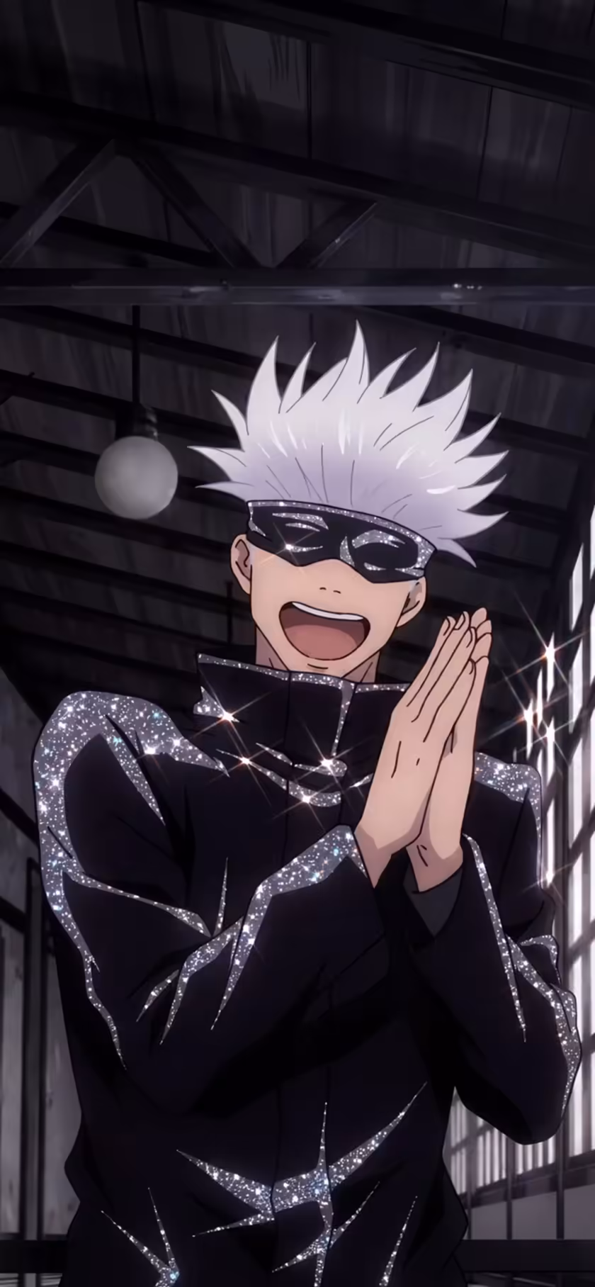 Sparkly Satoru Gojo Anime
