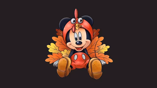 Disney Mickey Mouse Autumn Harvest
