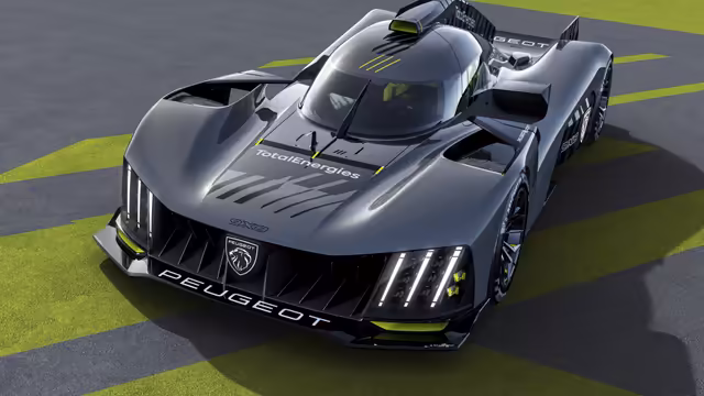 Peugeot Hypercar Racing Machine