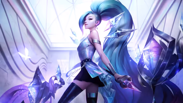 K/DA Ethereal Crystal Warrior