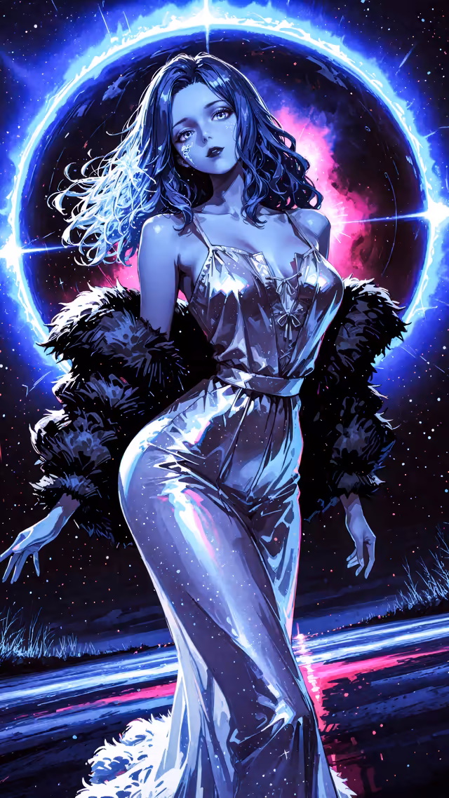 Elden Ring Neon Sorceress Blue Aura