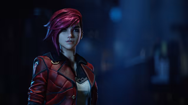 Vi League of Legends Character Portrait