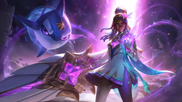 League of Legends Epic Battle Scene