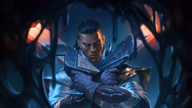 Lucian Armored Warrior Portrait